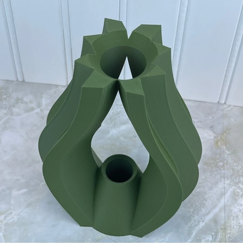 Unique Modern Vase, The Krono Vase, Flower Vase, Dried Flowers
